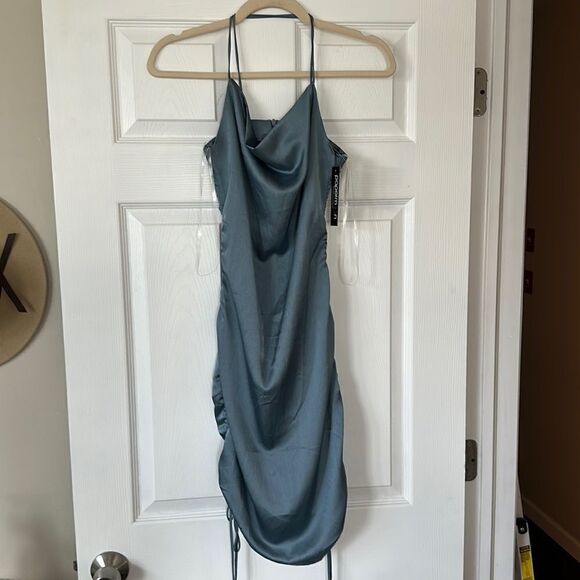 Blue Mini Dress  - Picture 1 of 2